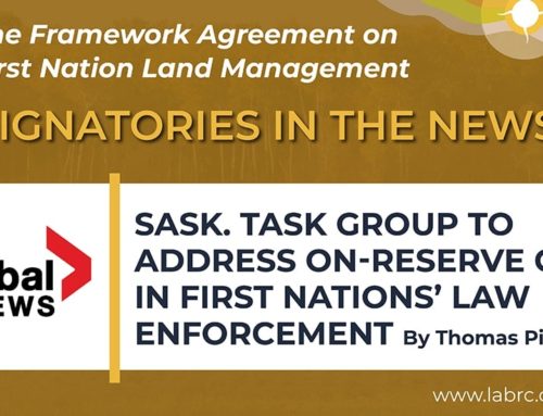 GLOBAL NEWS: Sask. task group to address on-reserve gaps in First Nations’ law enforcement