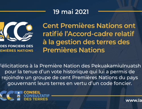 Scrutin historique – La Première Nation des Pekuakamiulnuatsh est la centième à ratifier un code foncier