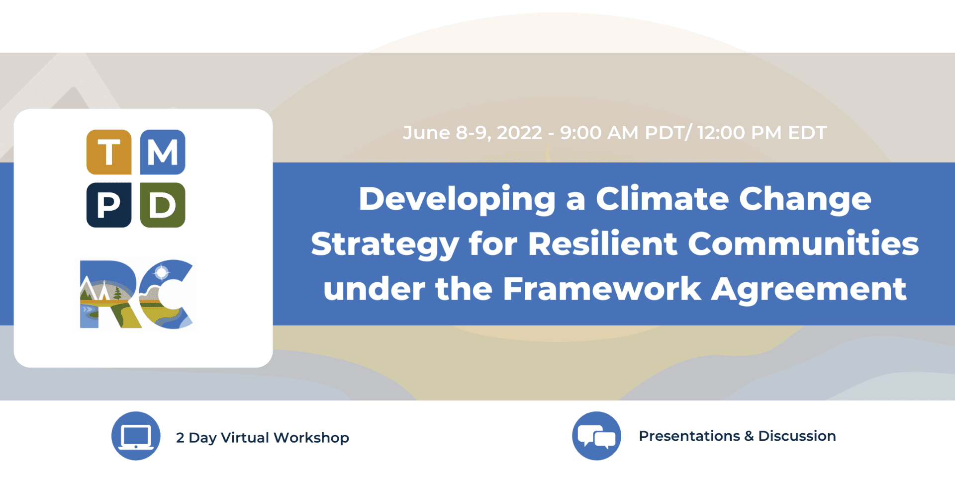 WORKSHOP - Developing a Climate Change Strategy for Resilient ...