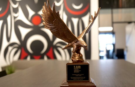 LAB Eagle Award- Kwiakah First Nation