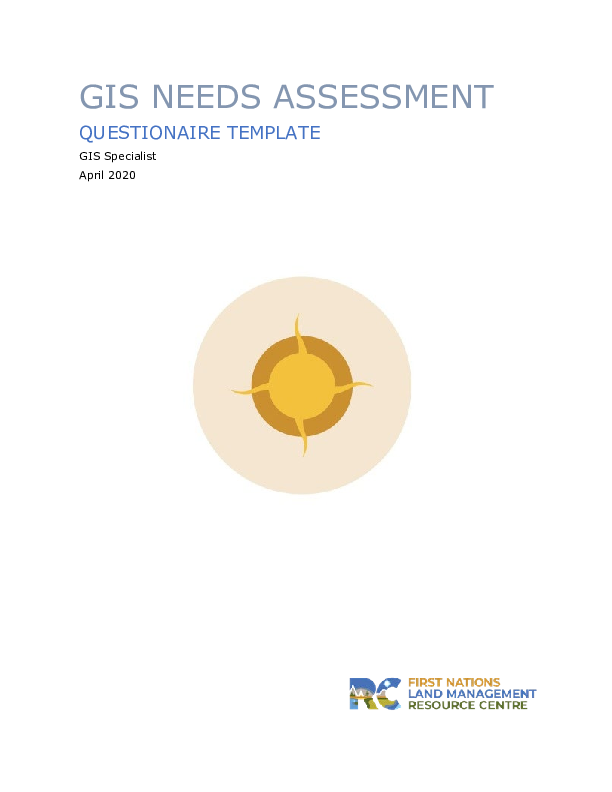 GIS Needs Assessment