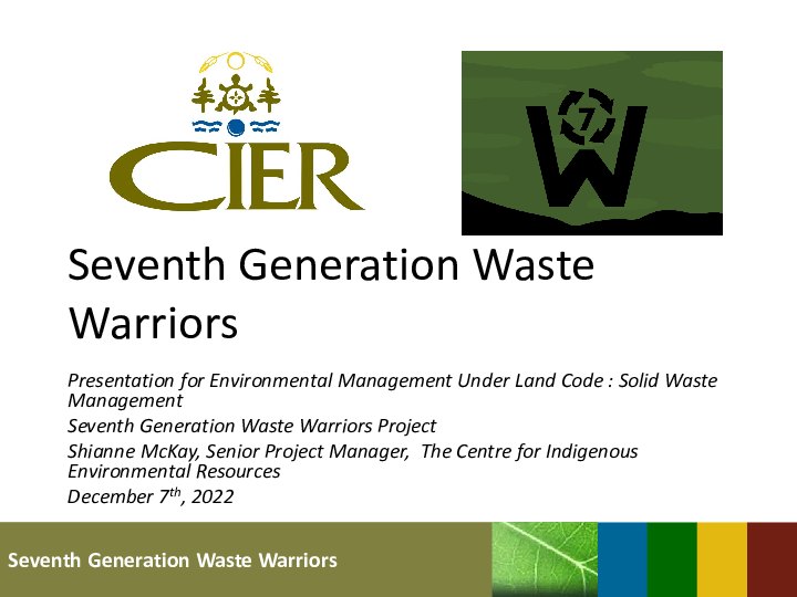 HANDOUT-Seventh Generation Waste Warriors Presen _CIER.pdf