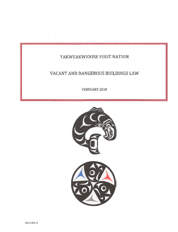 Yakweakwioose Vacant and Dangerous Building Law 2018.pdf