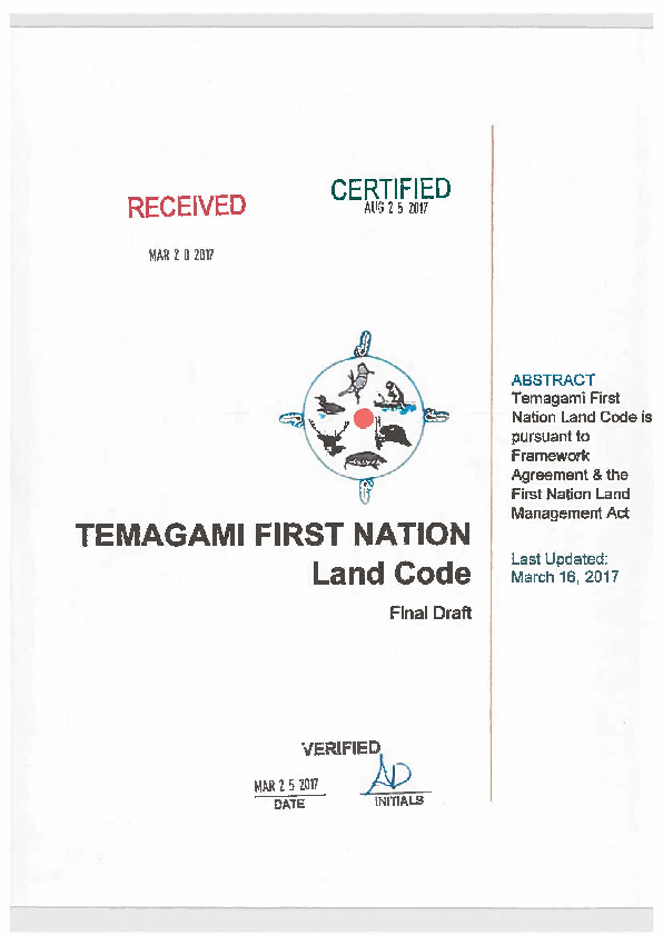 Temagami Certified Land Code.pdf
