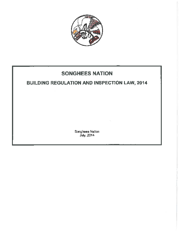 Songhees Building Regulation and Inspection Law 2014.pdf
