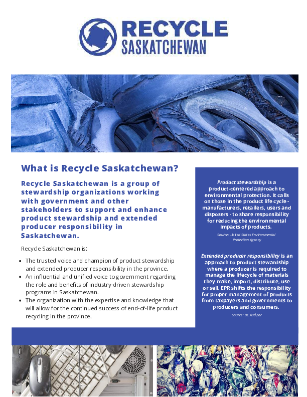 HANDOUT - Recycle-Saskatchewan-Info-Sheet