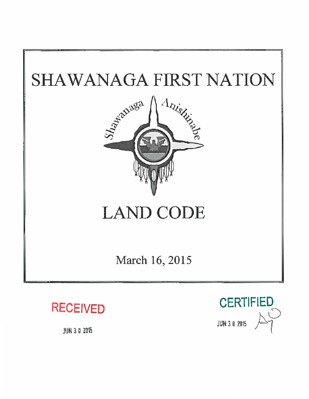 Shawanaga Original Certified Land Code.pdf