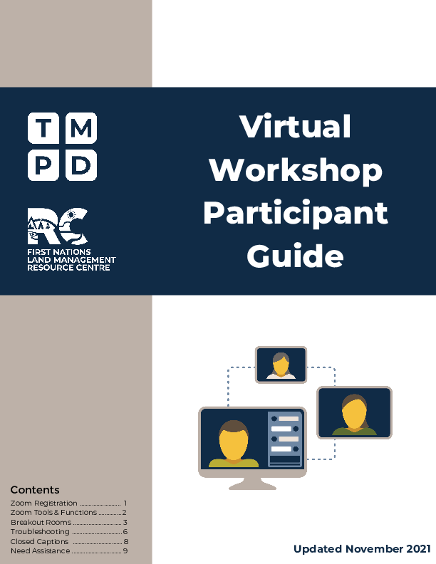 Virtual Workshop Participant Guide