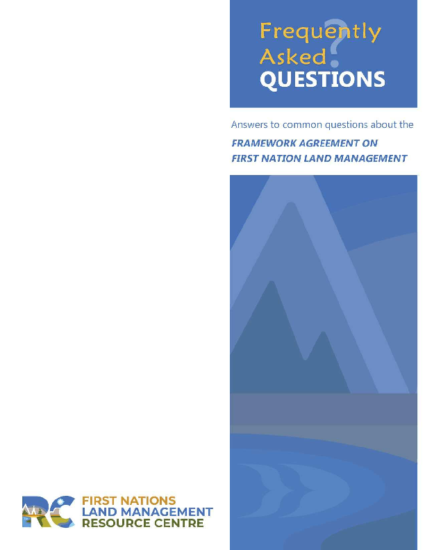 Framework Agreement FAQs