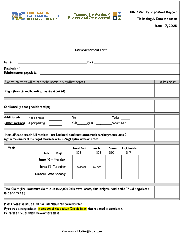 2025-TMPD_Reimbursement_Western Region