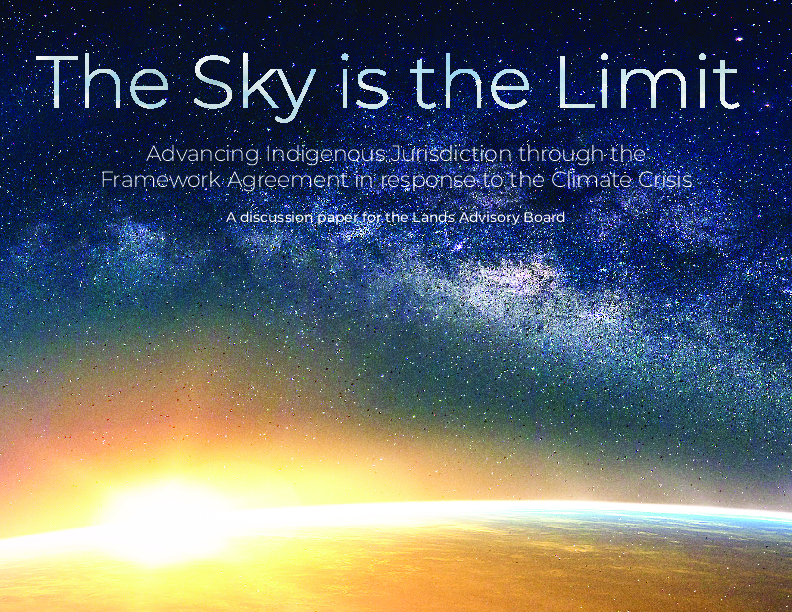 RESOURCE - The Sky is the Limit - Climate Discussion Paper