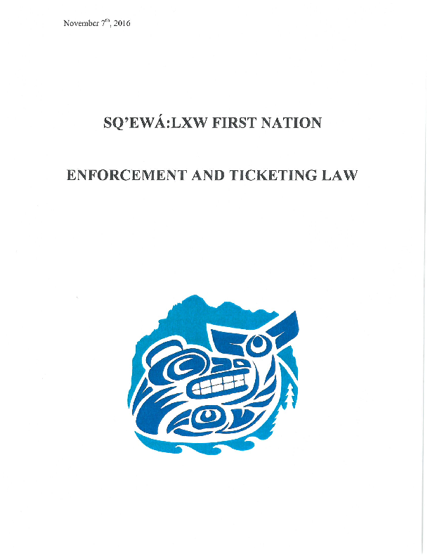 Skawahlook Enforcement and Ticketing Law 2016.pdf
