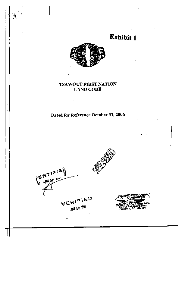 Tsawout Certified Land Code.pdf