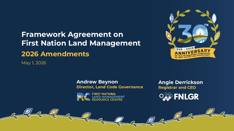 Presentation - FA Amendment 8