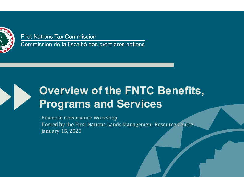 FNTC Presentation - Trenton Paul