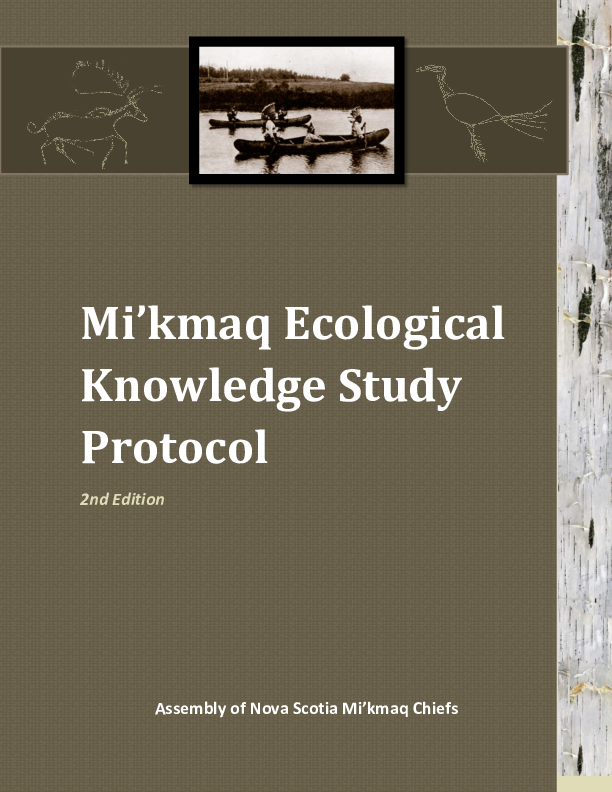 HANDOUT - Mi’kmaq Ecological Knowledge Study Protocol 