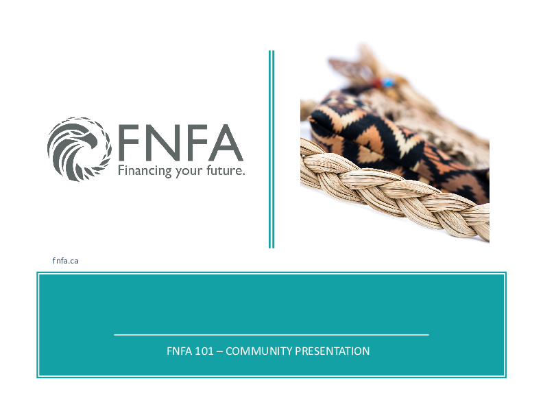 FNFA Presentation - Frank Busch
