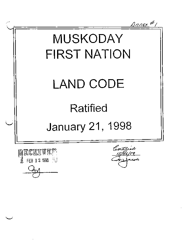 Muskoday Original Certified Land Code.pdf