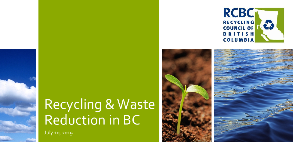 Presentation -Recycle-Council-BC-EPR-Programs