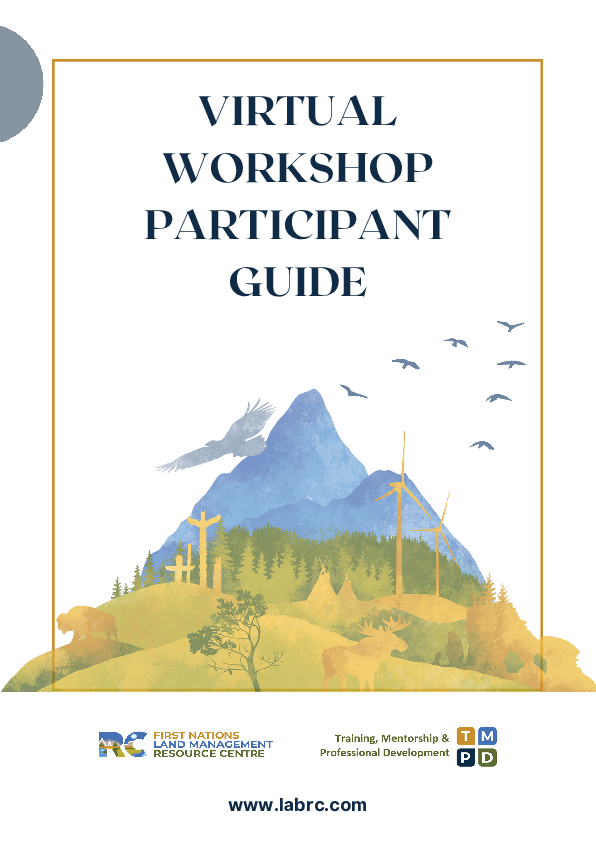 TMPD Virtual Workshop Participant Guide