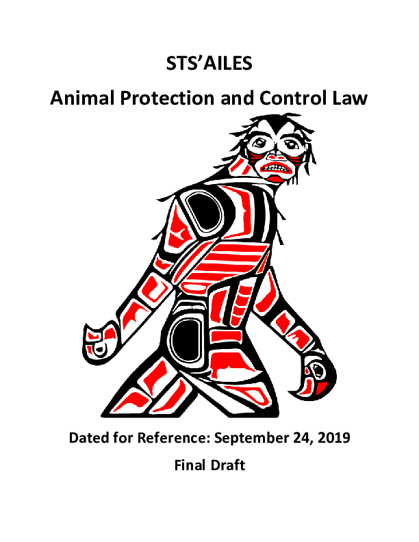 Sts'ailes Animal Protection and Control Law 2019.pdf
