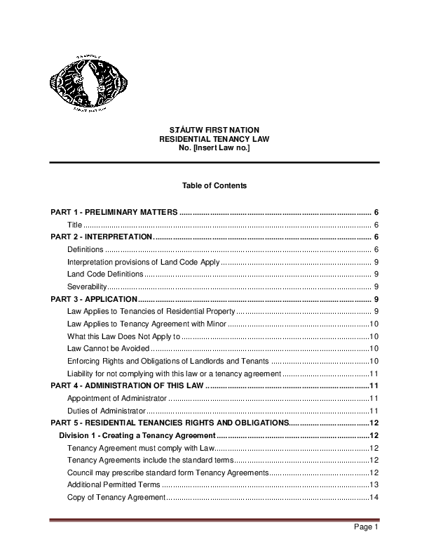 Tsawout Residential Tenancy Law DRAFT.pdf